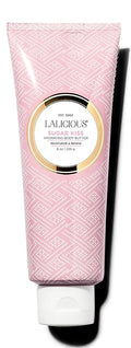 LALICIOUS Sugar Kiss® Whipped Body Butter 8oz | Ultra-Hydrating Shea Butter Body Cream with Hyaluronic Acid, Vitamin C & Peptides | Deep Moisturizing Lotion for Dry Skin | Non-Greasy, Fast-Absorbing