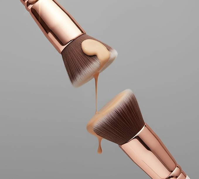 Lamora Flat Top Kabuki Foundation Brush - Liquid Cream Powder Face Brush