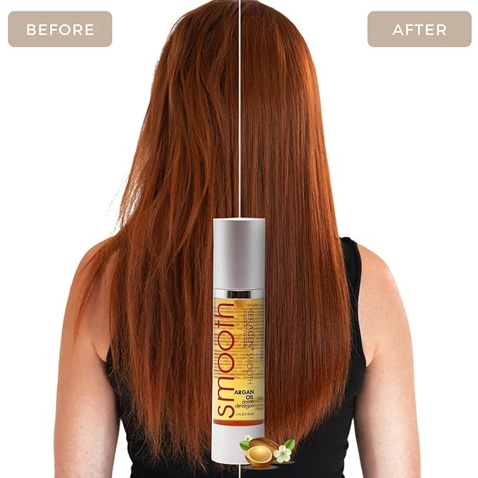 KERAGEN Hair Serum Deep Repair & Protection Treatment | The Ultimate Hair Shield for Instantly Brilliant, Smooth, Resilient Hair, Fully Protected from Styling Damage (1.7 Oz)