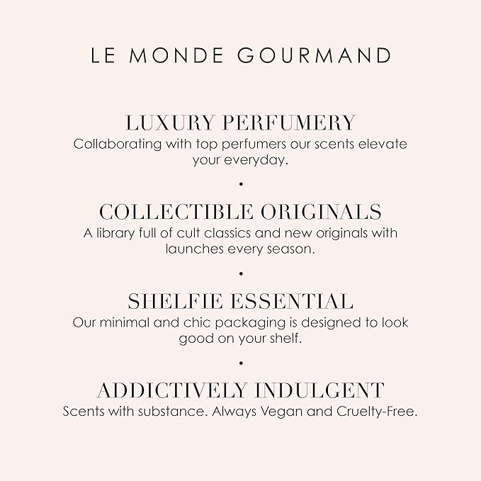 Le Monde Gourmand Tache de Café Eau de Parfum Spray Perfume for Women, Ethan Gaskill, Vanilla, Coffee & Dark Chocolate Scent, 1 fl oz (30 ml)