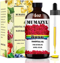Rose Essential Oil, Rose Oil 4 Fl Oz 120ML for Diffuser Humidifier Yoga Cleaning DIY Candle Soap Making Valentine's Day Gift MUMAZYL Essential Oils