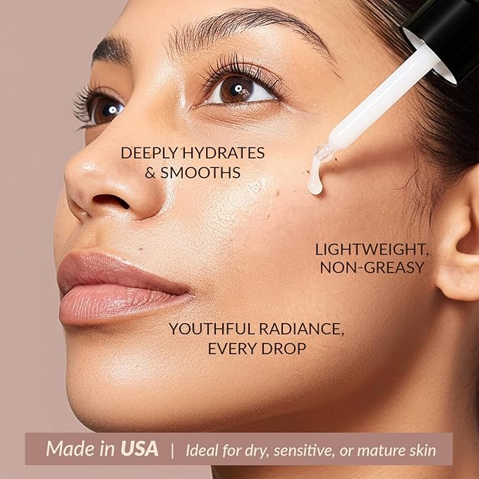 Bio Retinol Alternative Bakuchiol Serum - Smooths Skin & Reduces Fine Lines