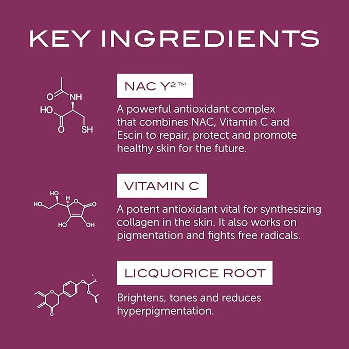 111SKIN Y Theorem Repair Light Serum NAC Y2, Lightweight Serum, 1.01 oz