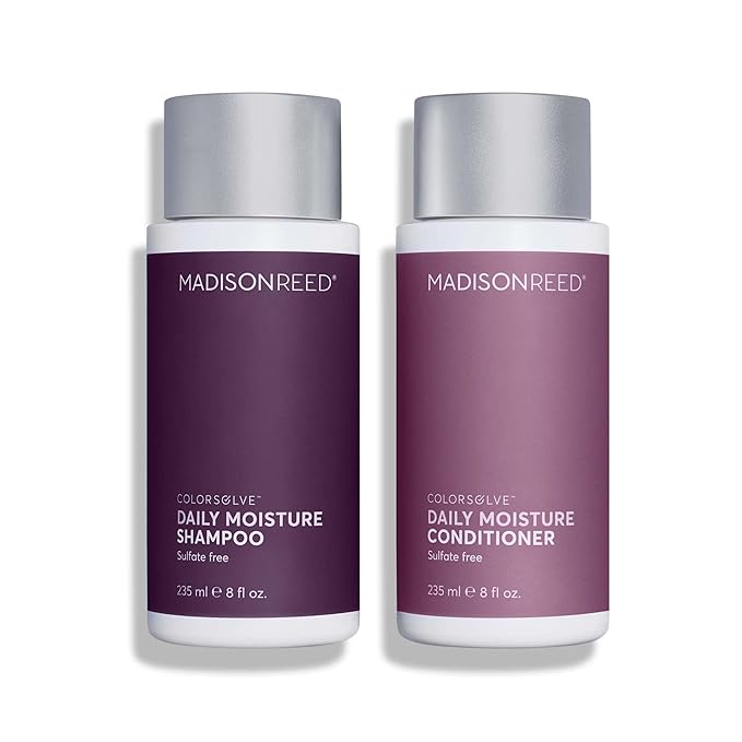 Madison Reed ColorSolve Daily Moisture Shampoo – Color Safe Sulfate-Free Shampoo for Color-Treated, Highlighted & All Hair Types, Prevents Color Fading, 8 Fl Oz