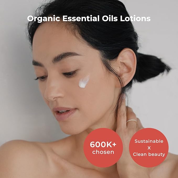 INNA ORGANIC Organic Rejuvenating Lotion, Anti-aging, Wrinkle Care, Fine Lines & Tightening, EWG & COSMOS Certified | Gifting | Frankincense Essential Oils Infused Skin Care | Luxury Clean Beauty