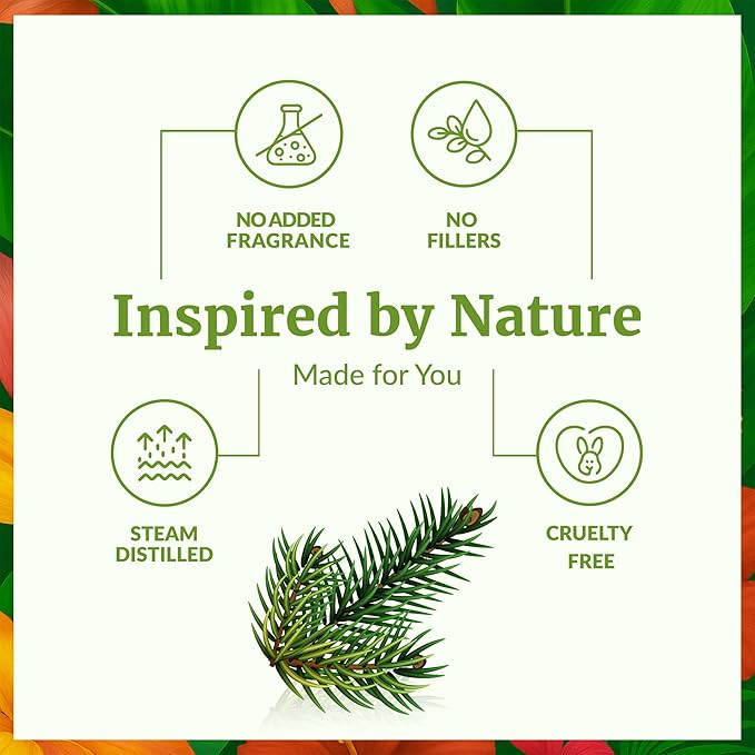 SVA Organic Fir Balsam Essential Oil with Dropper, 4 Fl Oz (118 ml)