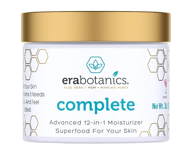 Era Organics Manuka Honey Face Cream - Complete 12-in-1 Daily Moisturizer