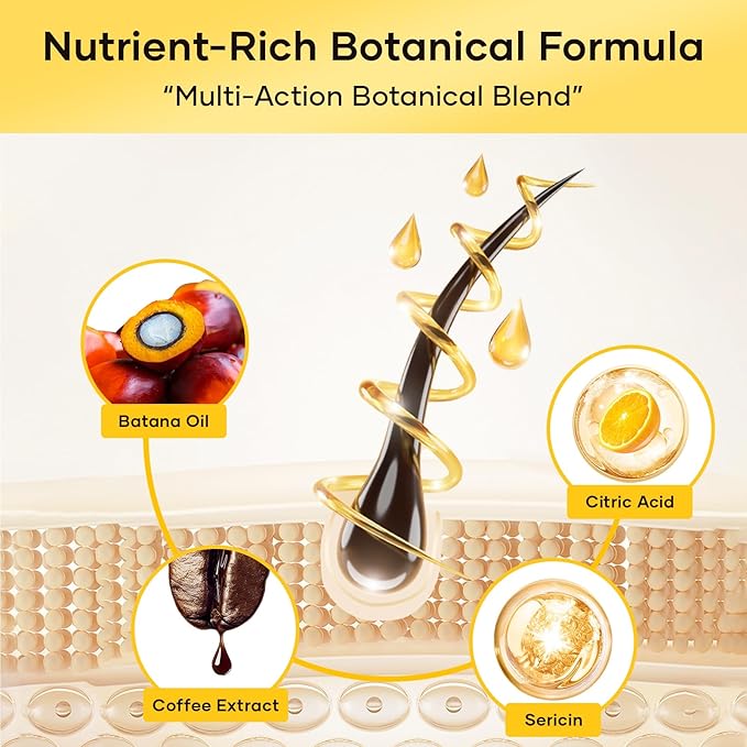Gulizzmonis Batana Hair Mask for Damaged Thinning Hair