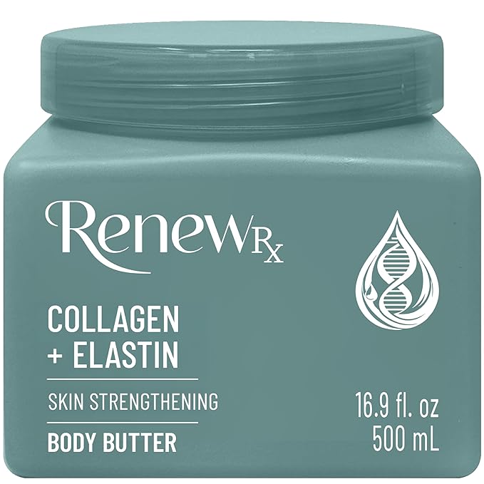 RENEW RX Collagen + Elastin Skin Strengthening Body Butter, Skincare, 16 oz