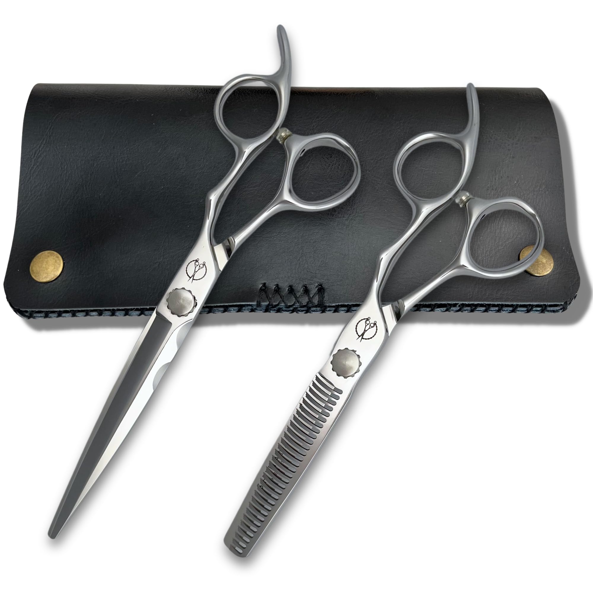 Shihan Shears 6.8" Legacy Steel Hair Cutting Scissors - Designed with Japan ATS-314 Japanese Steel (Steel Shears Set)