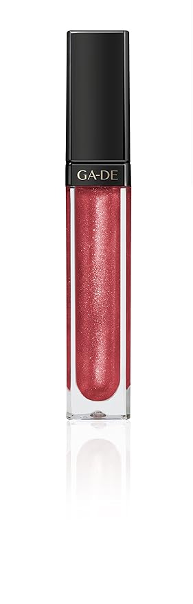 GA-DE Crystal Lights Lip Gloss, 824 - Enriched with Light-Reflecting Crystal Pearls - Smooth Silky, Rich Color - Moisturizes and Adds Shine - 0.2 oz