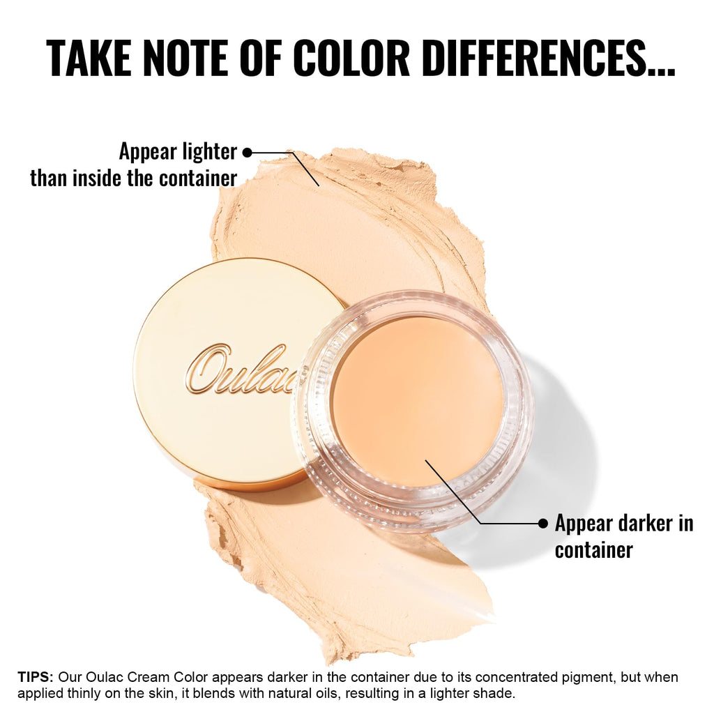 Oulac Matte Eyeshadow 3-in-1 Eyeshadow Eye Primer&Eyeliner Highly Pigmented Waterproof Smudge-proof Long Lasting Wear Smooth&Blendable Formula for Natural Look,Vegan & Cruelty-Free CM04