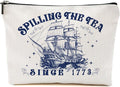 History Teacher Gifts Makeup Bag, Teacher Appreciation Gifts Cosmetic Bag