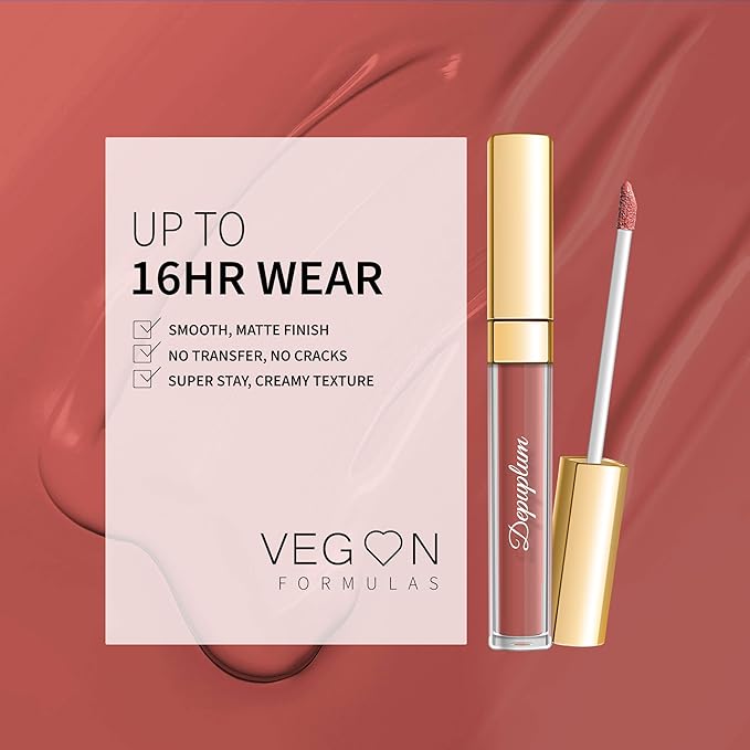 Depuplum Red Lipstick Matte for Women Color Stay Long Lasting Lipsticks