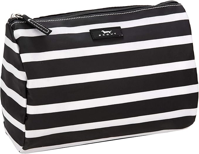 SCOUT Packin' Heat Cosmetic Bag - Toiletry Travel Bag - Fleetwood Black