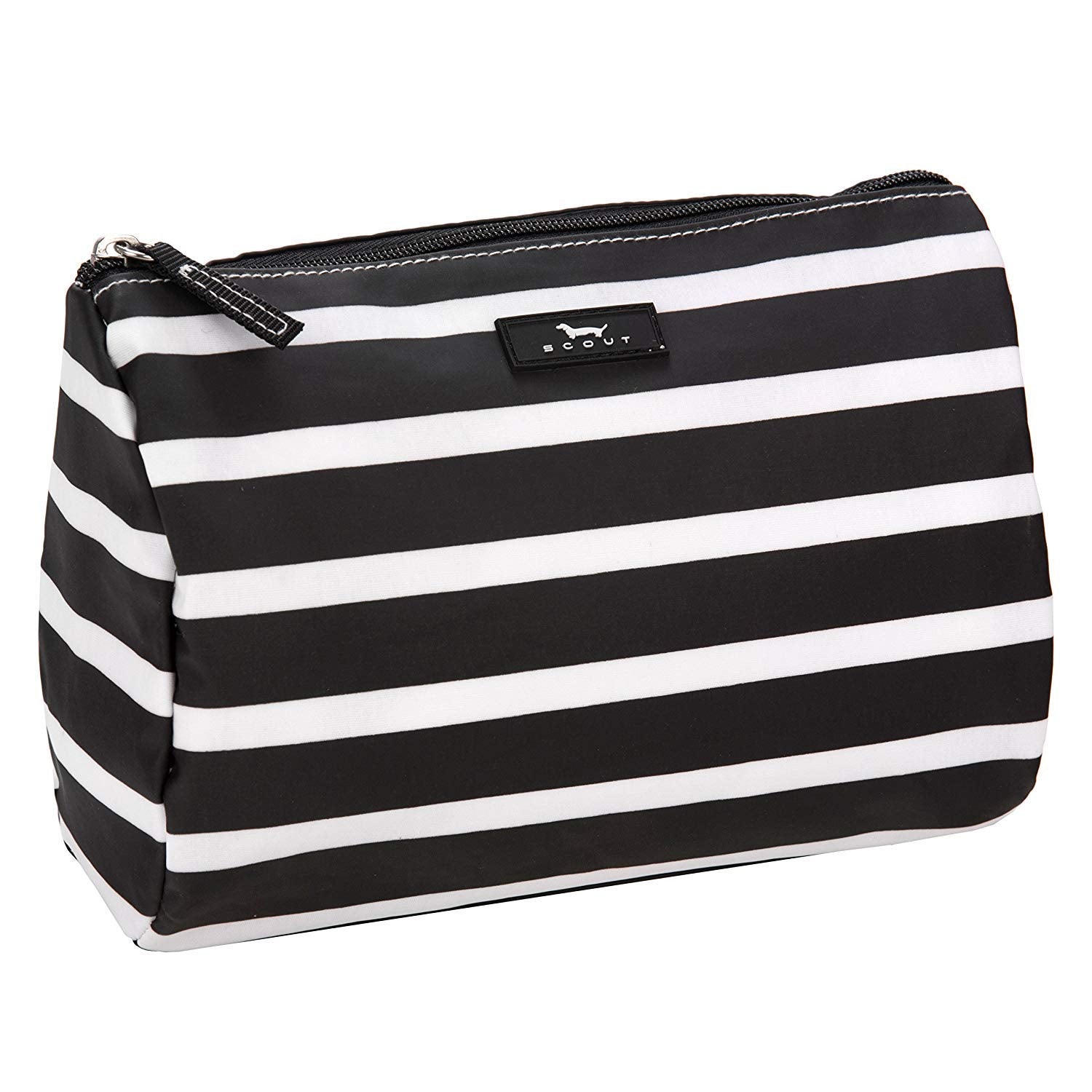 SCOUT Packin' Heat Cosmetic Bag - Toiletry Travel Bag - Fleetwood Black