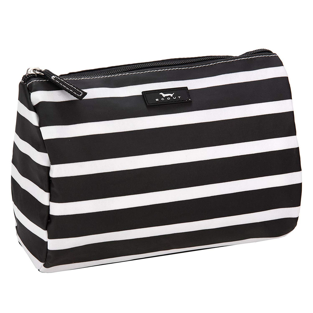 SCOUT Packin' Heat Cosmetic Bag - Toiletry Travel Bag - Fleetwood Black
