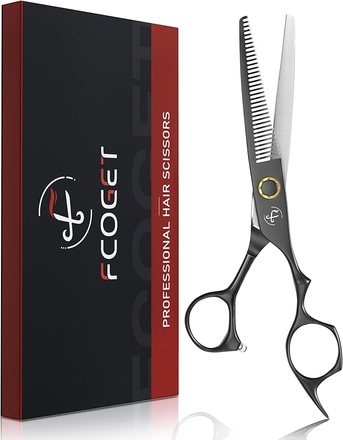 Professional Thinning Shears, High-End Japanese 440C Stainless Steel Hair Cutting Scissors with Sharp Edge Blades, 6.8 inch Hair Cutting Shears, Right Hand Hair Scissors for Salon, Home, Pet