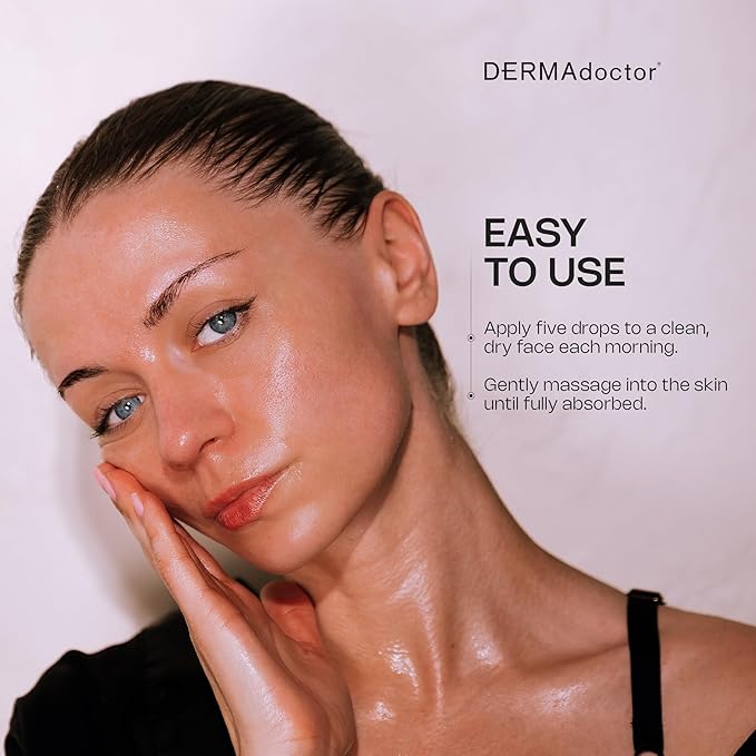 DERMAdoctor Kakadu C 20% Vitamin C Serum for Face, Ferulic Acid, 1 fl oz