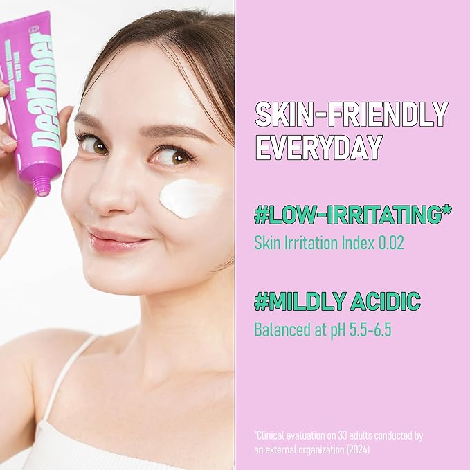 Dear Doer Dazzling Radiant Cleansing Pack to Foam – 3-in-1 Wash-Off Mask & Exfoliator & Cleanser w/Fresh Grape Extract & Niacinamide – Vitamin C and Resveratrol for Dry, Dull Skin (3.38 fl oz)
