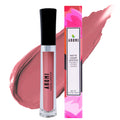 Aromi Chestnut Rose Matte Liquid Lipstick | Long-lasting, Warm Rosy Lip Color for Women, Vegan, Earthy Shade, Waterproof (Stella Rosae)