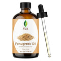 SVA Fenugreek Oil 4 Fl Oz - for Face, Skin Care, Hair Care, Scalp Massage & Body Massage – Carrier Oil with Dropper