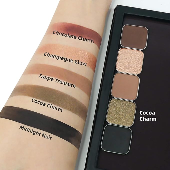 Fillwie Nude Taupe Matte Eyeshadow Single Refill Pan - Taupe Treasure
