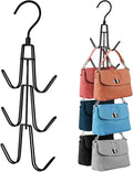 ZEDODIER Purse Hanger, Hanging Purse Organizer for Closet, Holds 6 Bags