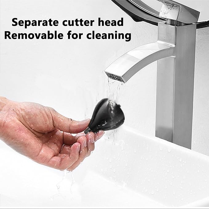 HUSIVZI Trimmer for Men, Men's Beard Trimmer, Hair Clippers, Nose Hair Clippers, 3 in 1 Men's Grooming Kit for Smooth, No-Nick Shaving, Lightweight with USB Rechargeable, Men Gift