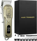 Hair Clippers for Men Professional with Absolutely Heavy-Duty Cutting Performance, Barber Clippers for Haircutting, Hair/Beard Fade Trimmer, High-Power Motor, Metal Housing, Corded/Cordless Operation