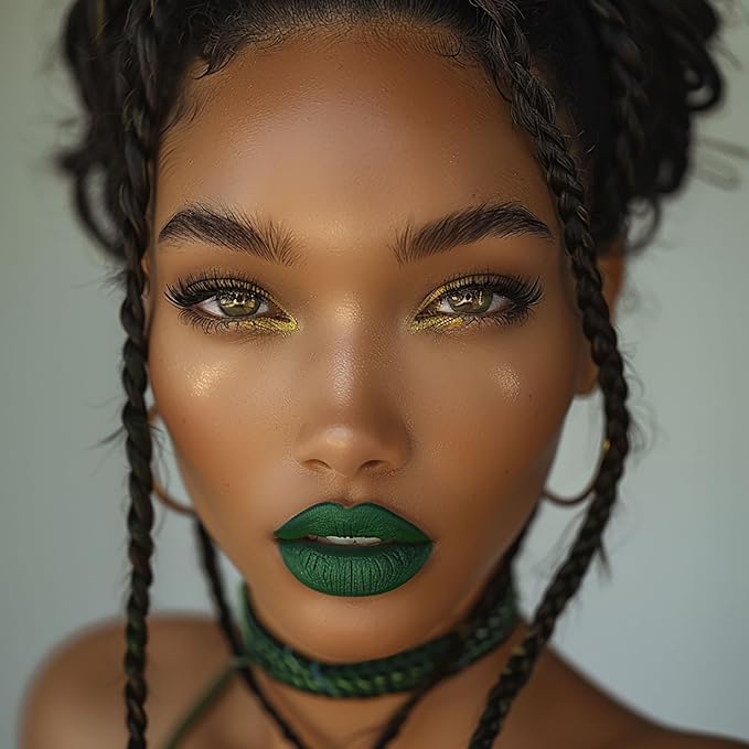 Depuplum Green Lipstick Matte for Women Superstay Long Lasting Lipsticks