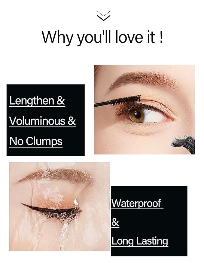 Brown Mascara for Fine Short Lash & Older Women & Mulit-layered Lashes