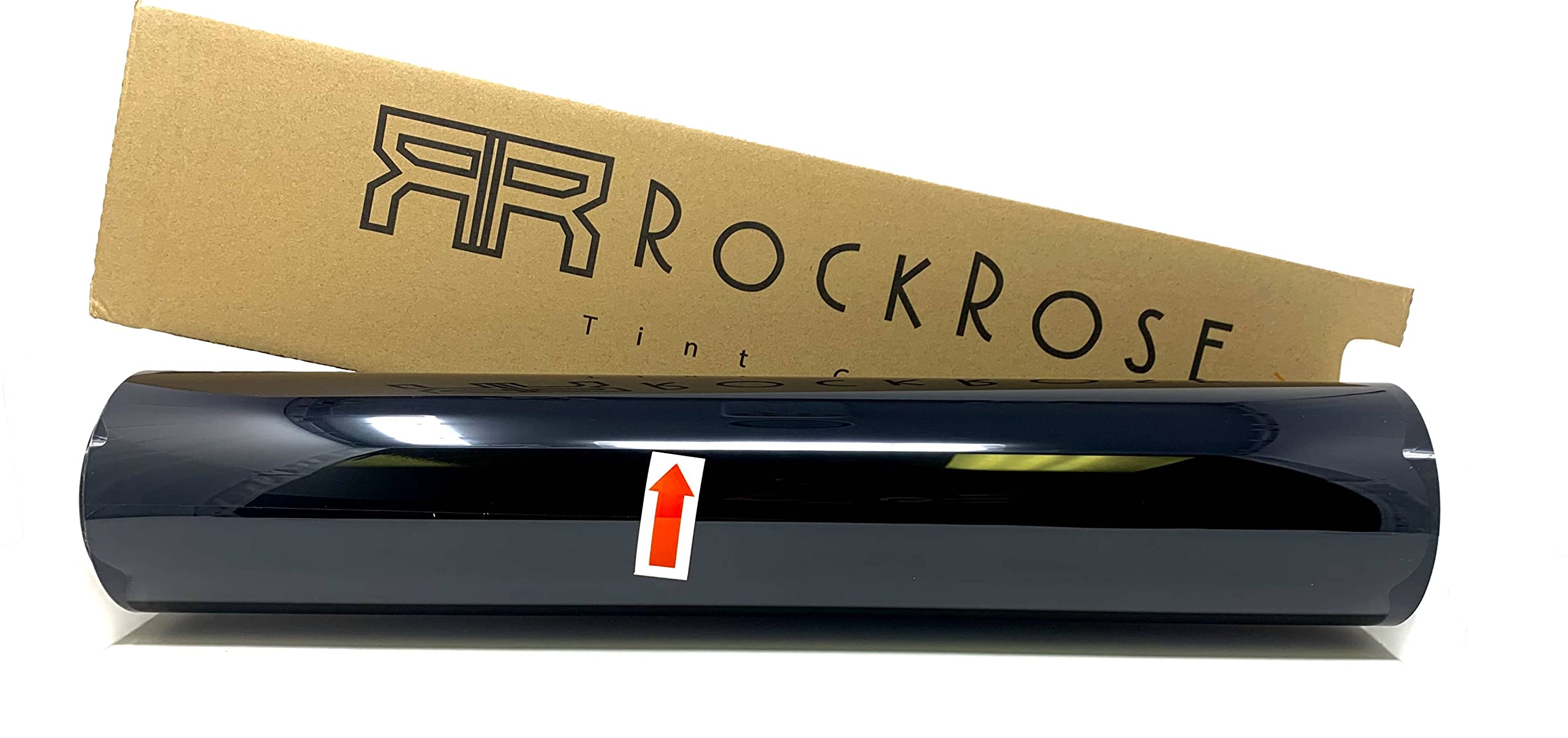 RockRose 5% Premium Carbon Car Window Tint Film 20 in x 5FT 2PLY Charcoal Privacy Film UV, Heat Blocking Tint for Car or Home Adhesive Film Easy Shrink, Plotter Friendly Pro Grade