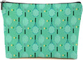 Inspirational Tennis Makeup Bag Accessories Cosmetic Bag Green