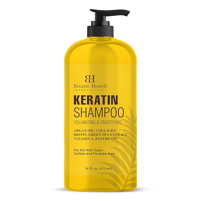 Botanic Hearth Keratin Shampoo - 16 Fl oz (Pack Of 1)