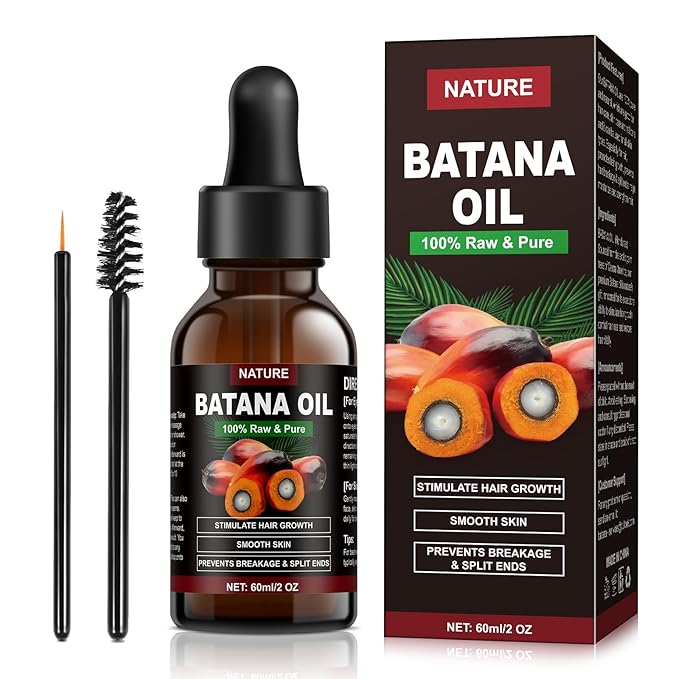 Batana Oil from Honduras for Hair Growth - Organic Treatment for All Hair Types, Enhances Radiance & Nourishment - 1009-1
