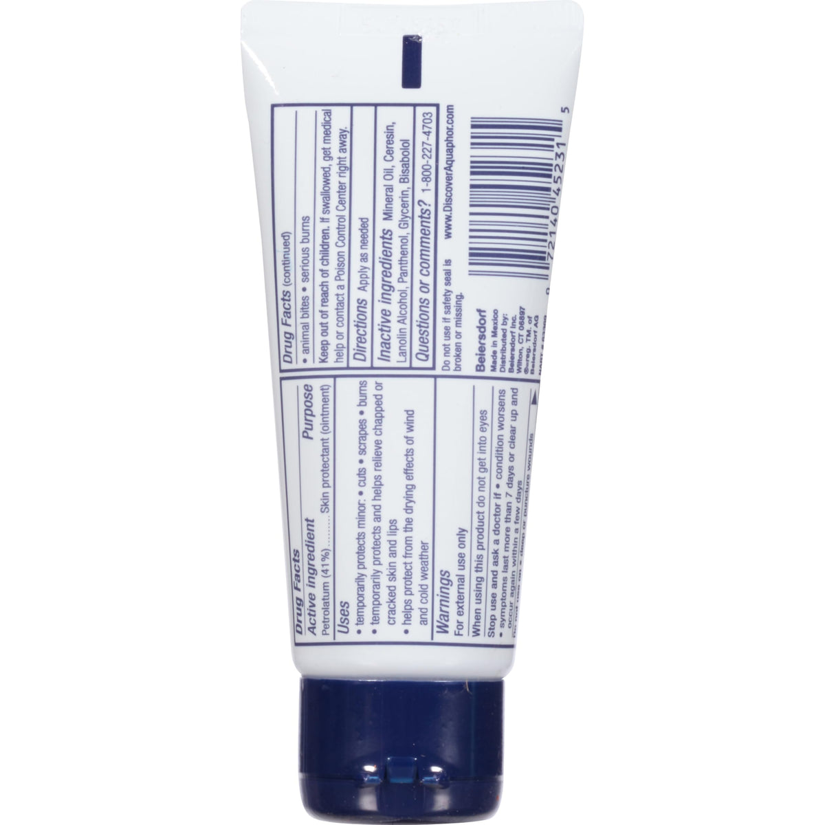 Aquaphor Advanced Therapy Healing Ointment, Multipack, 3 x 1.75 OZ