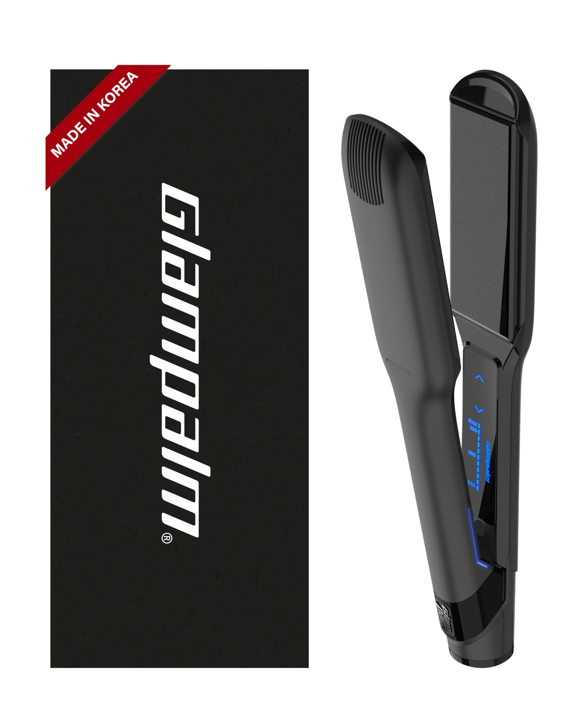 GLAMPALM GlamMuse 1" All-Ceramic Flat Iron | Korea's No.1 Hair Straightener
