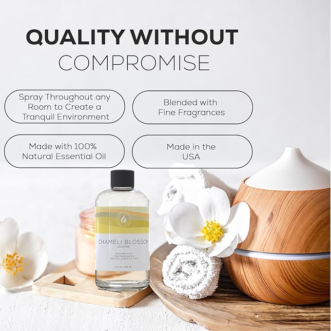 Aroma Country Blooming Jasmine Luxury Diffuser Oil Refill (8.5 Fl Oz)