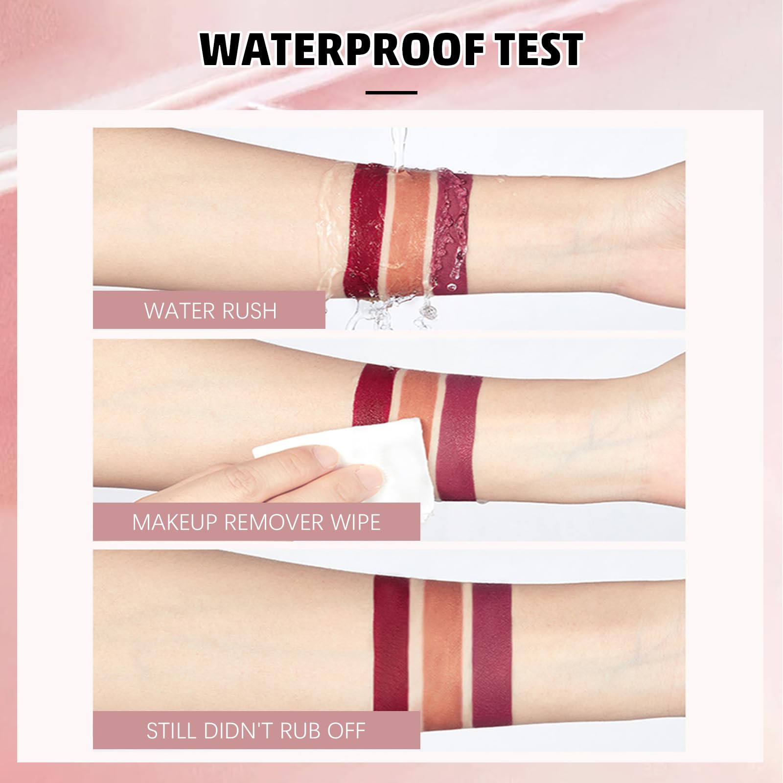 Eshioh Matte Lip Gloss, Lip Gloss Silky Smooth Finish, Lipgloss Makeup Colorful and Creamy Texture, Lipstick for Every Occasion, Lip Oil Moisturizing and Hydrated #07