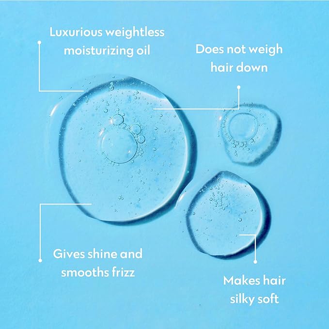 No nothing Hair Oil for Frizzy Hair, Lightweight Anti Frizz Serum