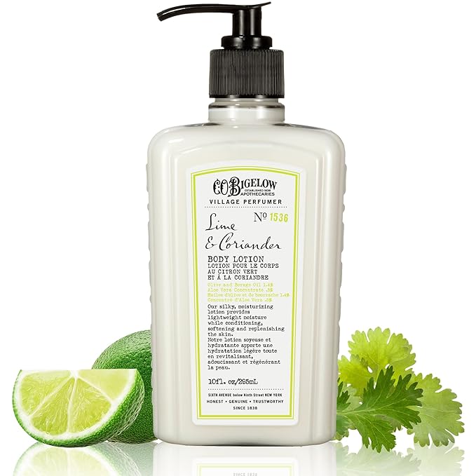 C.O. Bigelow Lime Coriander Body Lotion, 10 fl oz