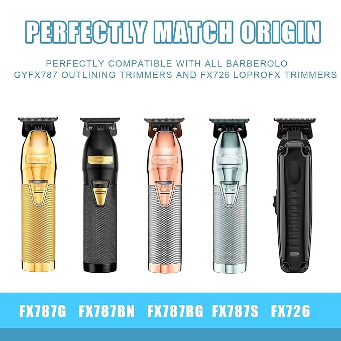 FX707Z Replacement Blades Compatible with BaBylissPRO FX787