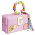 Elilier Makeup Bag Gifts for 4 5 6 7 8 9 10 11 12 Year Old Girls, Pink G