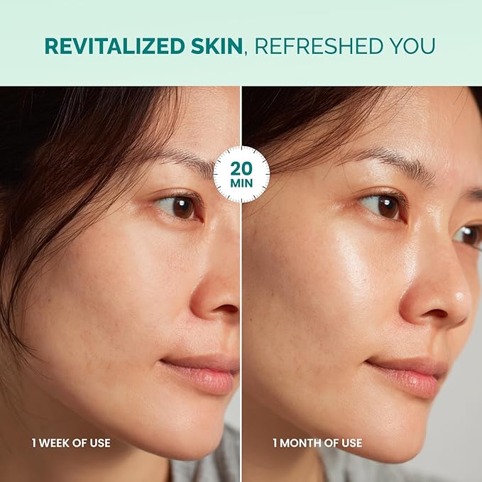 PLANTIFIQUE Korean Sheet Masks, 5 Pack - Hydrating & Nourishing