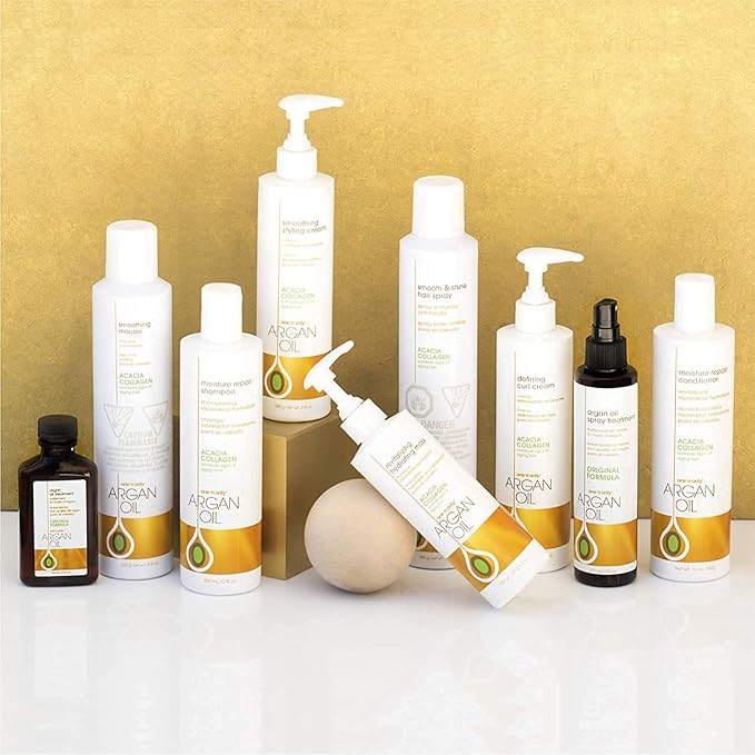 One 'N Only Argan Oil 12-in-1 Daily Treatment, Lightweight, Helps Control Frizz, Smooths, Detangles, Moisturizes, Strengthens and Adds Body to Dry, Damaged Hair, 6 Fl. Oz