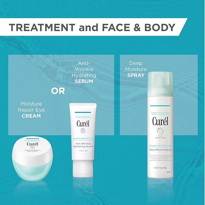 Curel Japanese Skin Care Anti-Wrinkle Hydrating Serum, 1.3 fl oz