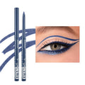 Mefyhtune Blue Eyeliner Pencil Waterproof Retractable Cream Blue Gel Eyeliner Smudge-proof Hypoallergenic (08#)