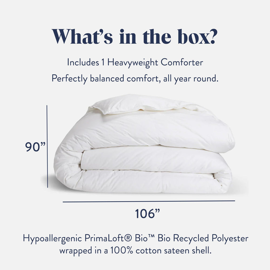Brooklinen Down Comforter Hotel-Quality Warmth, Breathable - Twin/TXL