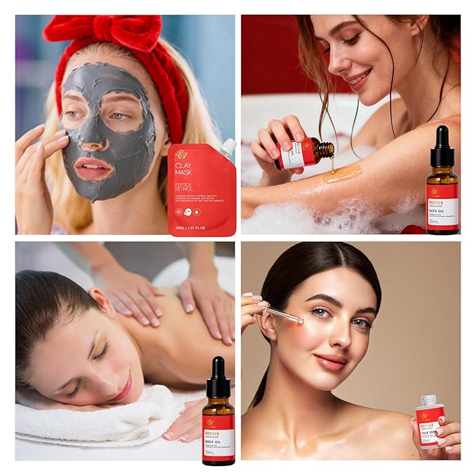 Gifts for Women, Birthday Gifts, 23 Pcs Rose Hydrating Face Skin Care Gifts Set for Women, Bath and Body Gifts Basket Set, Spa Day Gifts Set, Present, Christmas, Anniversary, Bridal Shower, Wife, Mom